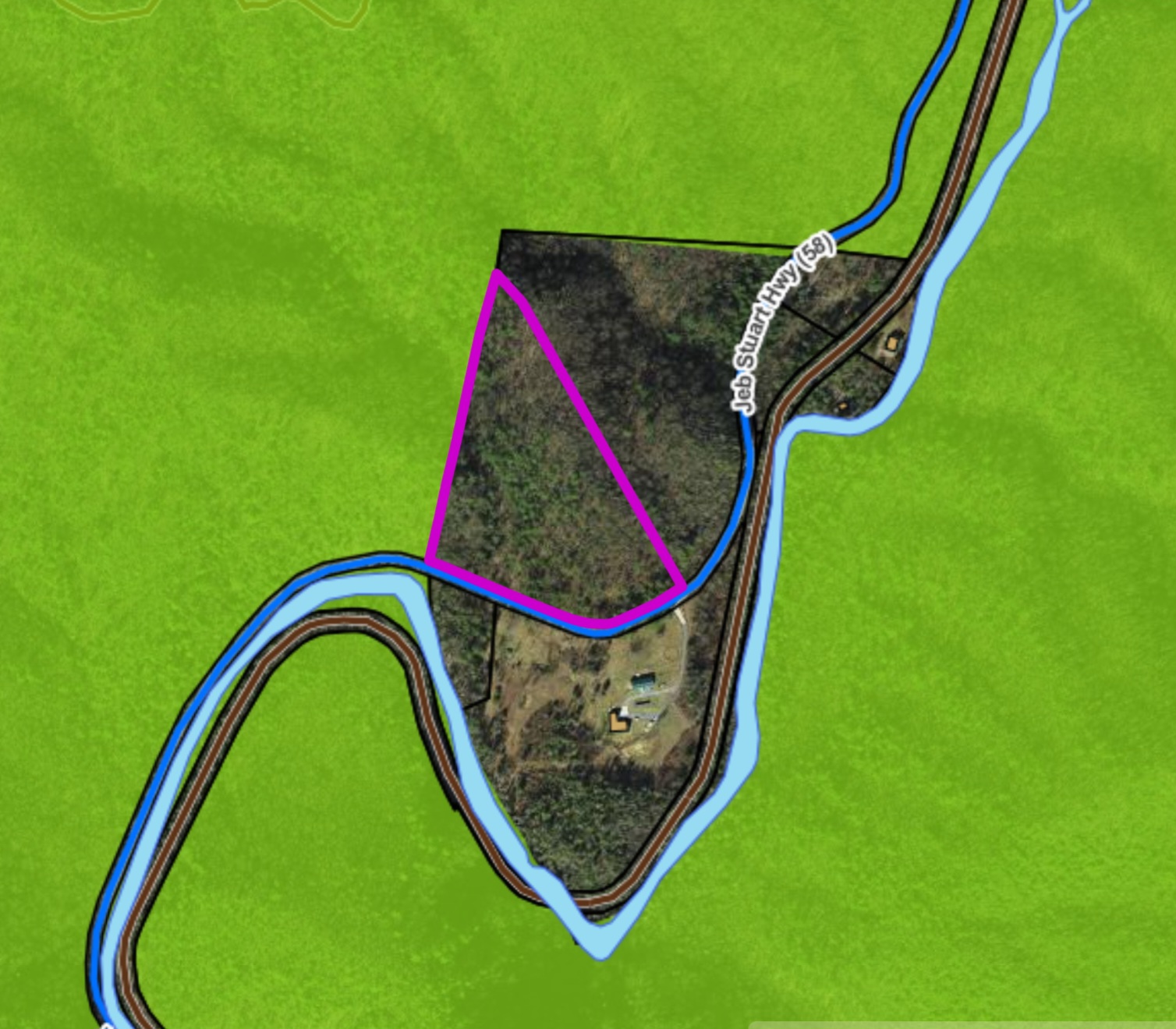 12 Acres, Damascus, VA near Appalachian & Creeper Trails